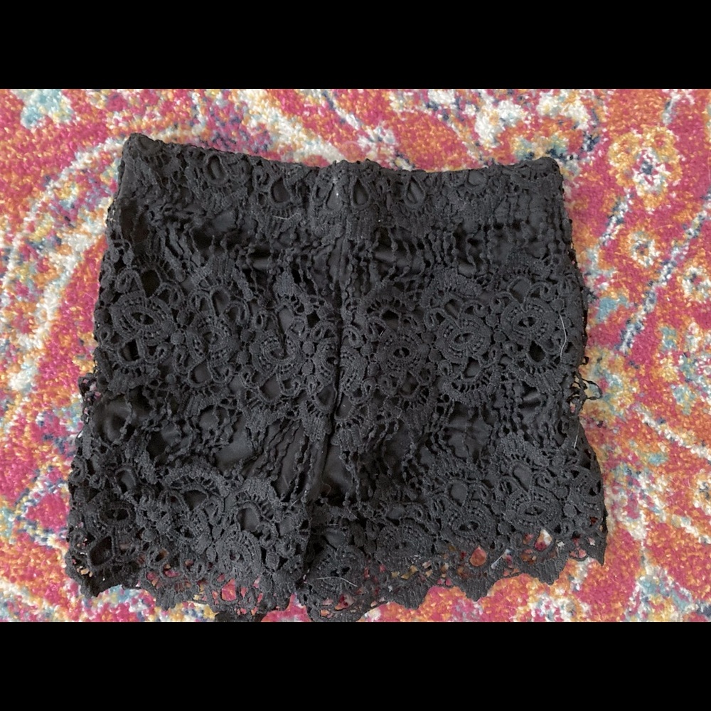 Lace shorts